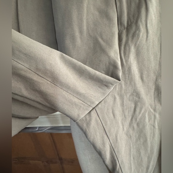 Everlane The Put Together Pleat Pant High Rise Cuffed Lyocell Clay - Picture 9 of 16